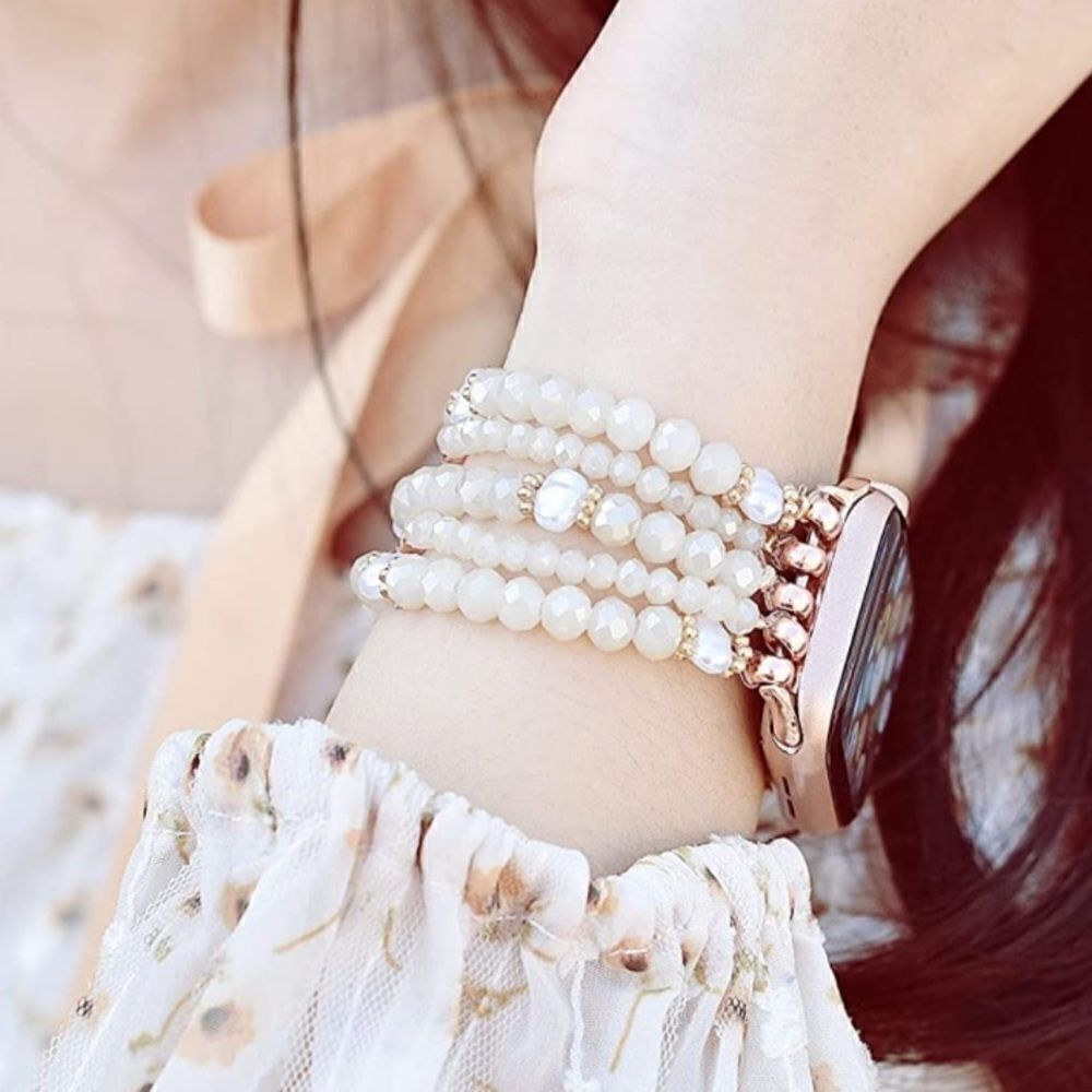 5 Strand Beaded Bracelet Band for Apple Watch
